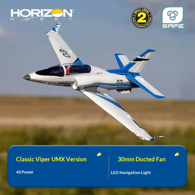 Rc Jet Horizon Hobby - Horizon Hobby Umx Viper RC-Düsenflugzeug 30mm