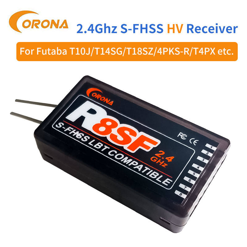 Receiver Sbus 8Ch - Corona R8SF 8-Kanal 2.4GHz S-FHSS FHSS