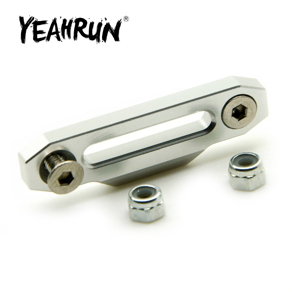 Rc Hobby Grade Crawler - YEAHRUN Aluminium Winch Control Mount Hawse