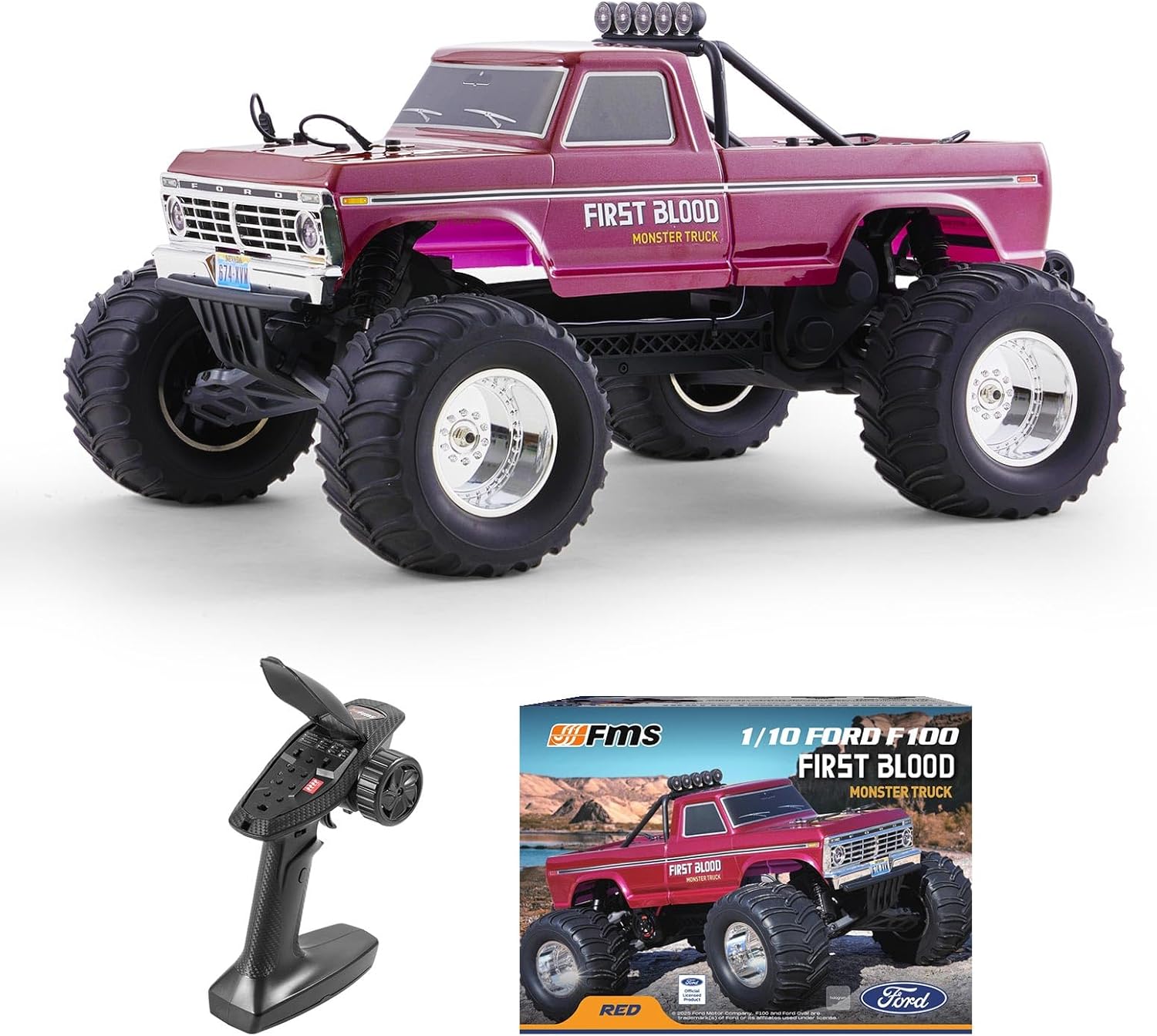 Rc Hobby Grade Crawler - 1/10 Maßstab Ford F-100 RC Monster