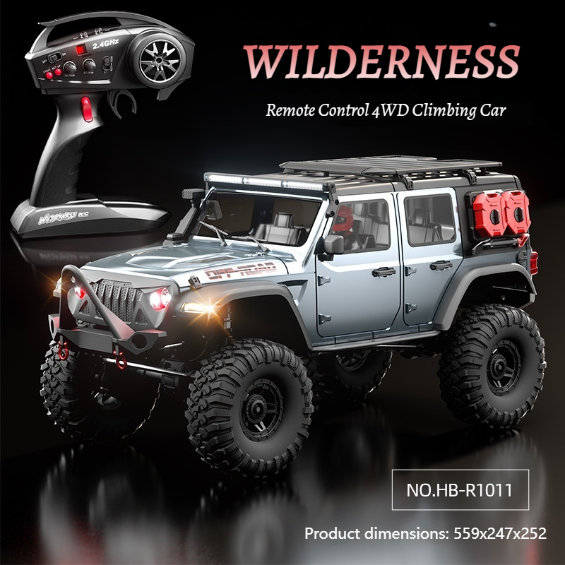Rc Hobby Pro - HB 1/10 4WD R1011 Neue verbesserte