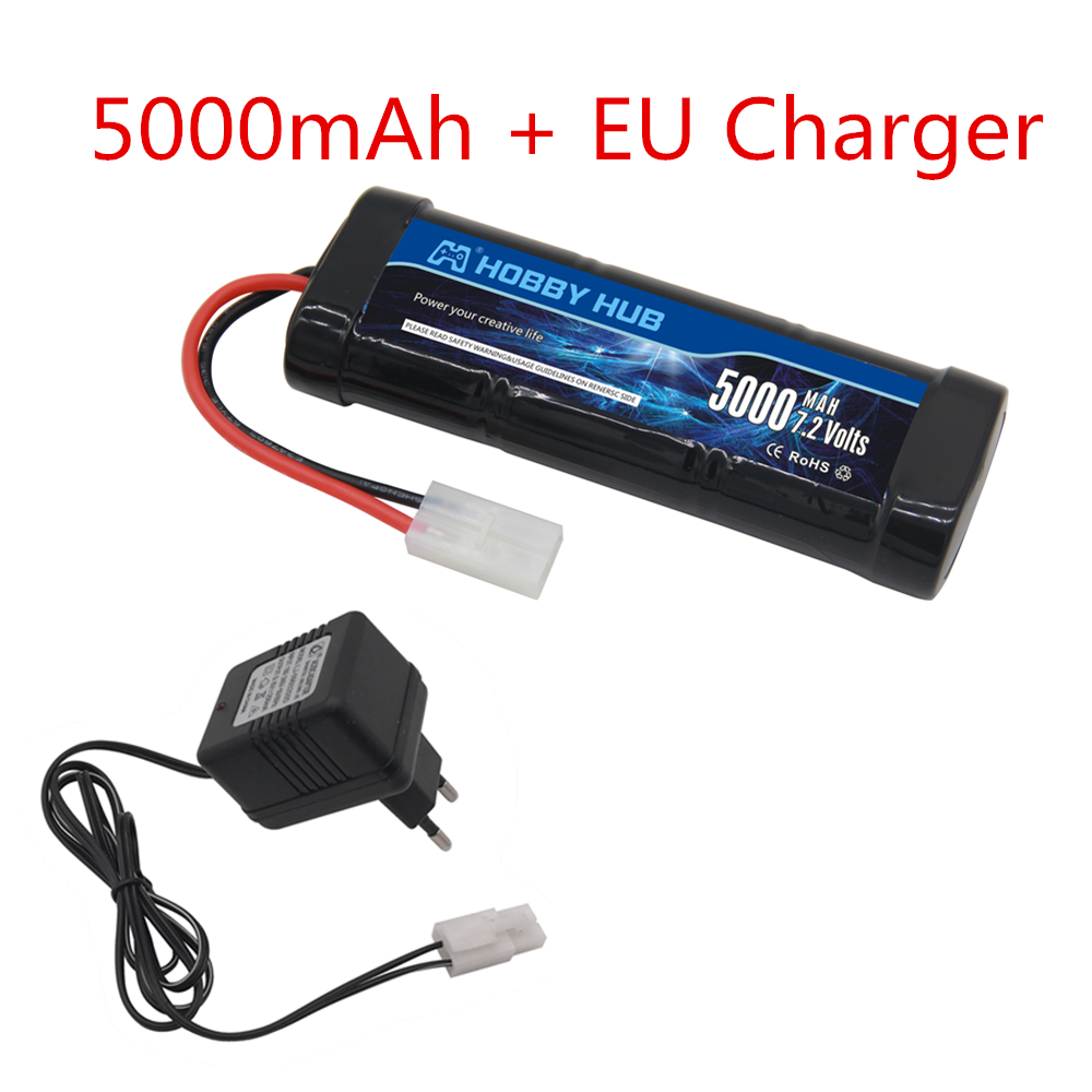 7,2 V 5000 mAh Ni-MH-Akku mit  – Rc And Hobby Bewertung und Preis