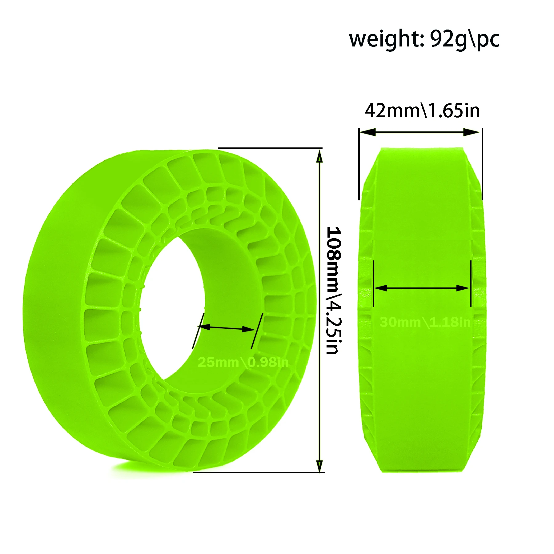 4 Stück 1,9 Zoll RC Crawler Sc – Rc Tire Foam Insert Bewertung und Preis