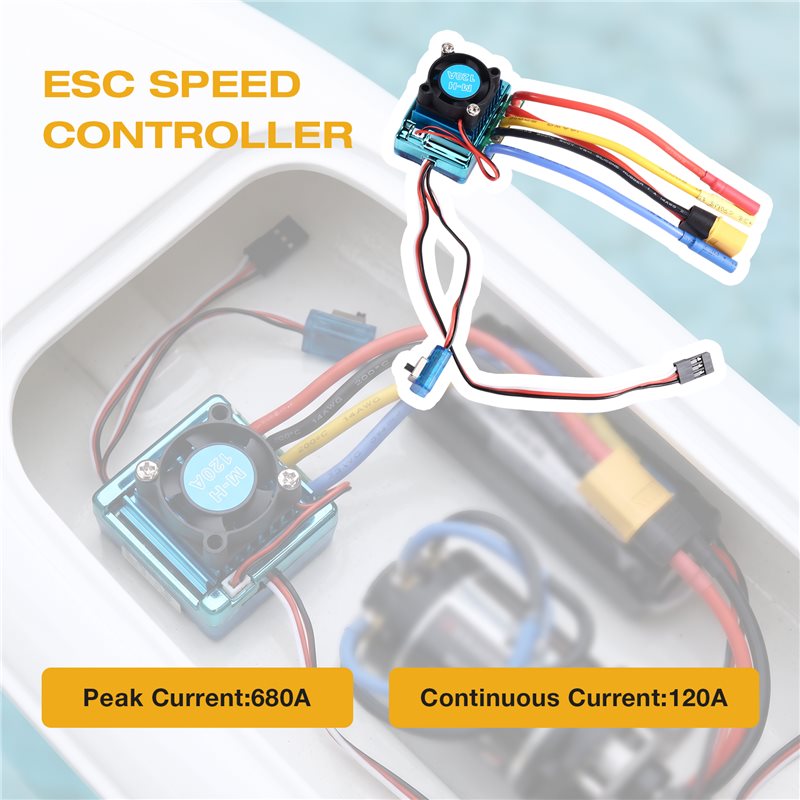 WOWFU-120A Bürstenloser ESC-Ge – Brushless Motor 3650 Bewertung und Preis