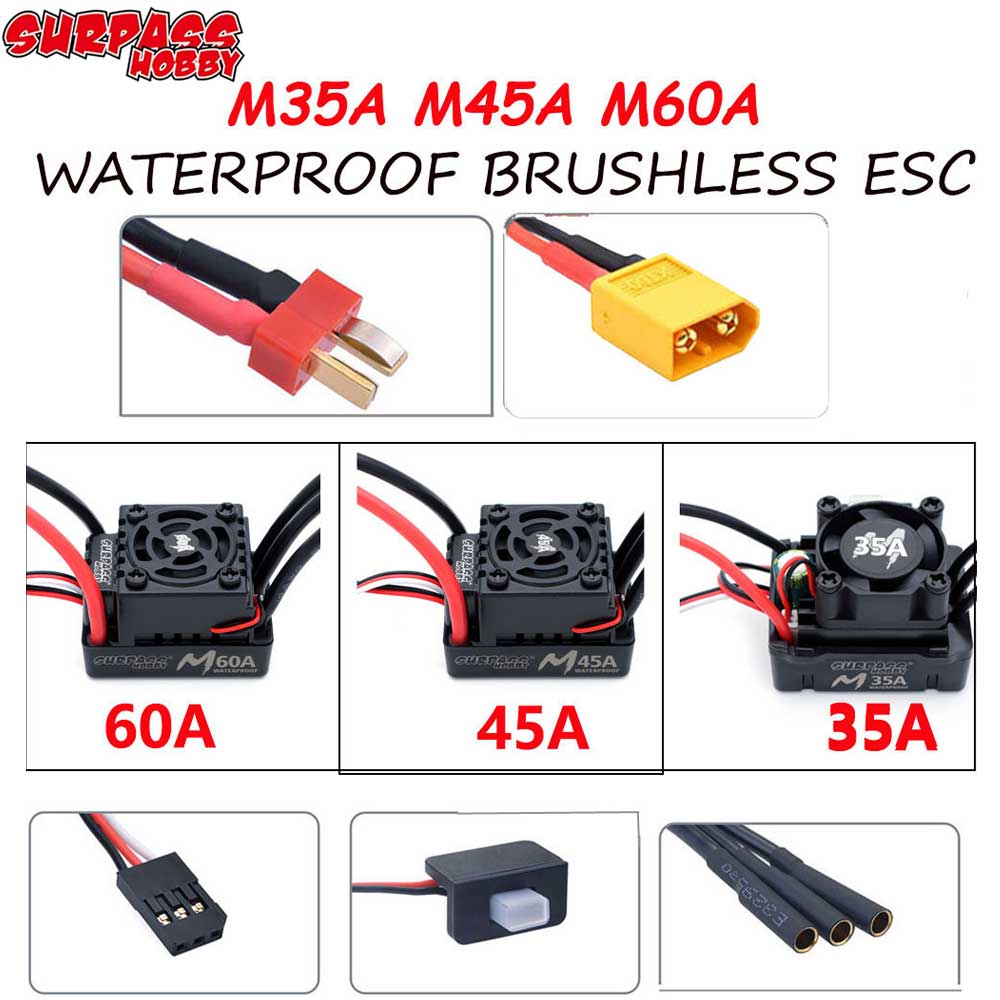 Surpass Hobby M35A 45A 60A 2-3 – Brushless Motor 3650 Bewertung und Preis