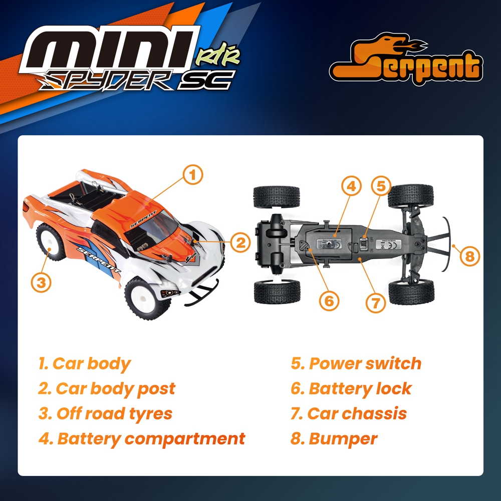 1/24 Serpent Mini RC Auto mit  – Rc Hobby Pro Bewertung und Preis