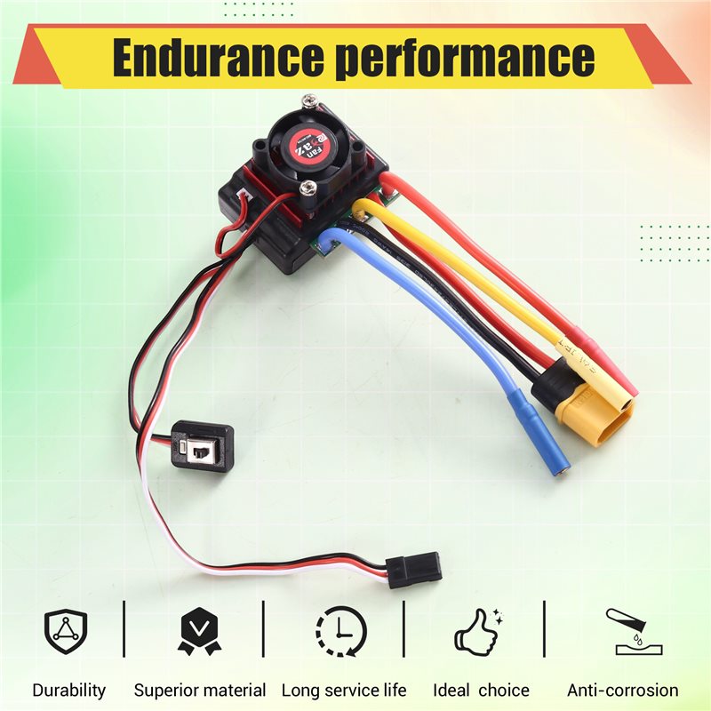 AINY-60A Bürstenloser ESC-Gesc – Brushless Motor 3650 Bewertung und Preis