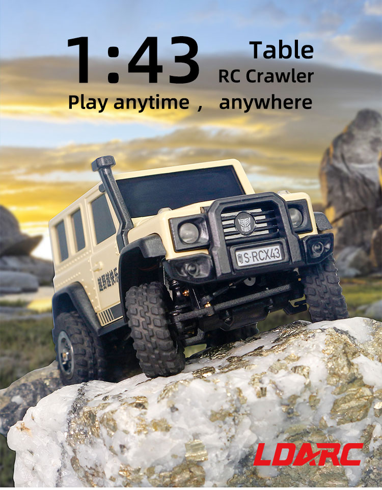 LDARC X43 1:43 Crawler RC Auto – Rc Hobby Pro Bewertung und Preis