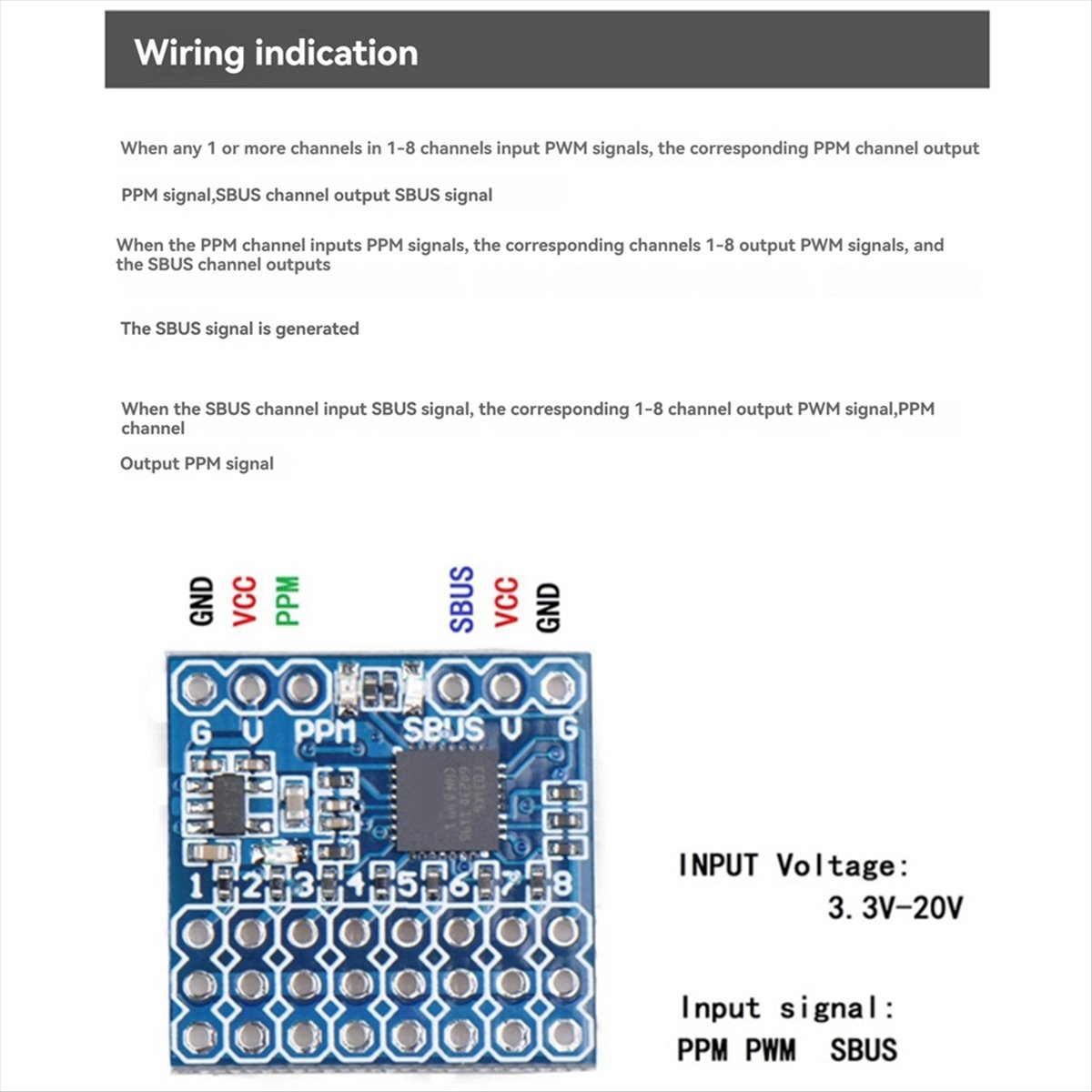 A99X SPP-SBUS 8CH Konverter fü – Receiver Sbus 8Ch Bewertung und Preis