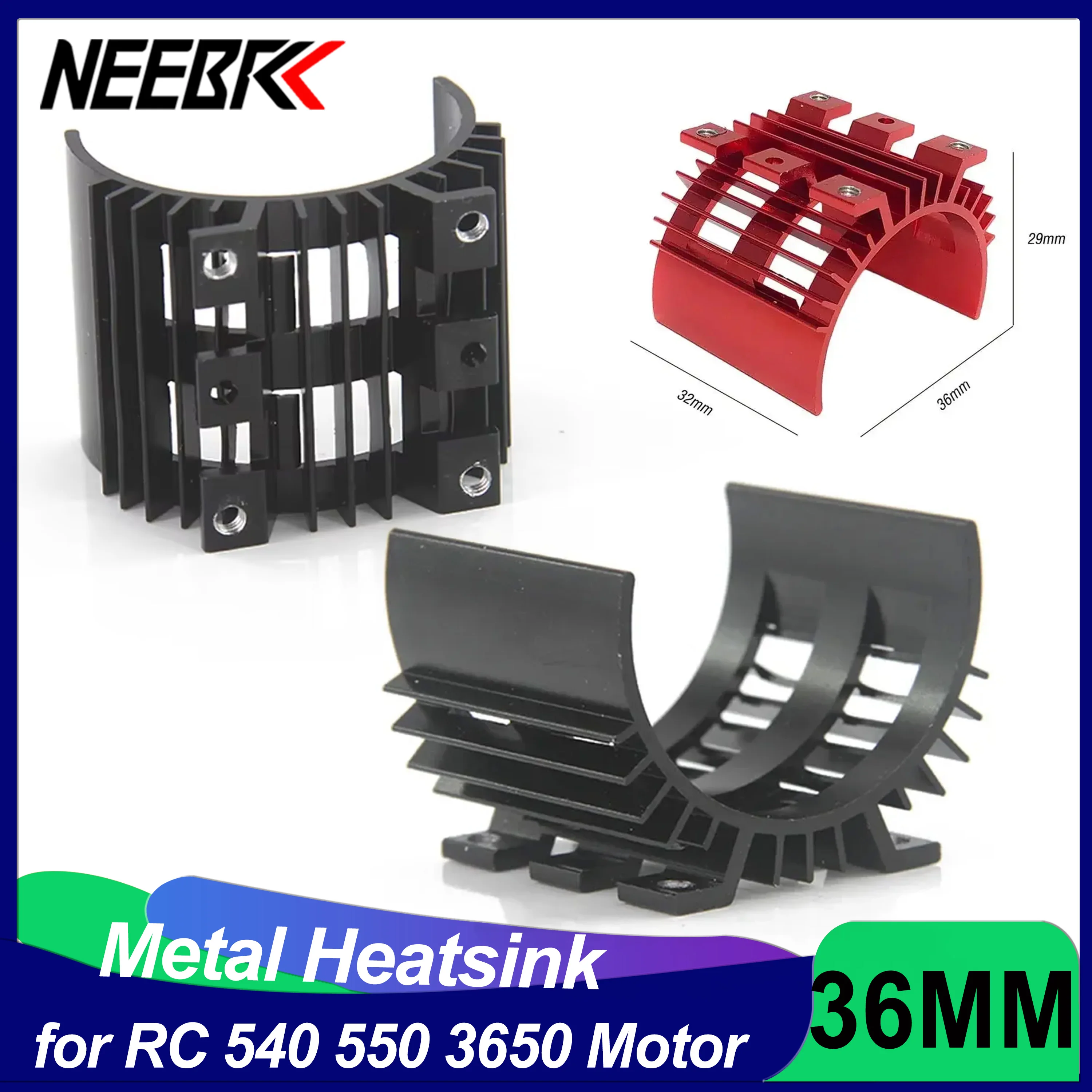 NEEBRC 36 mm Metall-Kühlkörper – Brushless Motor 3650 Bewertung und Preis
