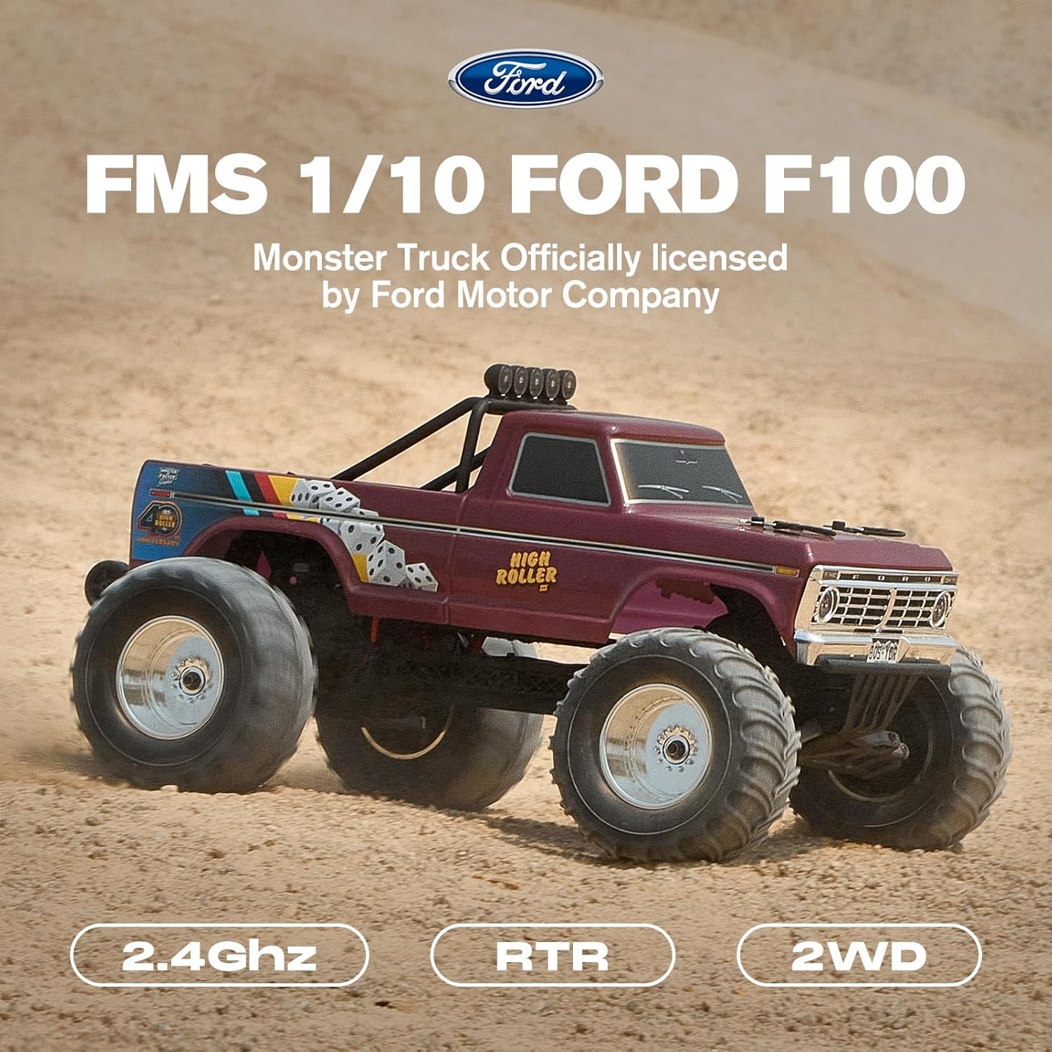 1/10 Maßstab Ford F-100 RC Mon – Rc Hobby Grade Crawler Bewertung und Preis