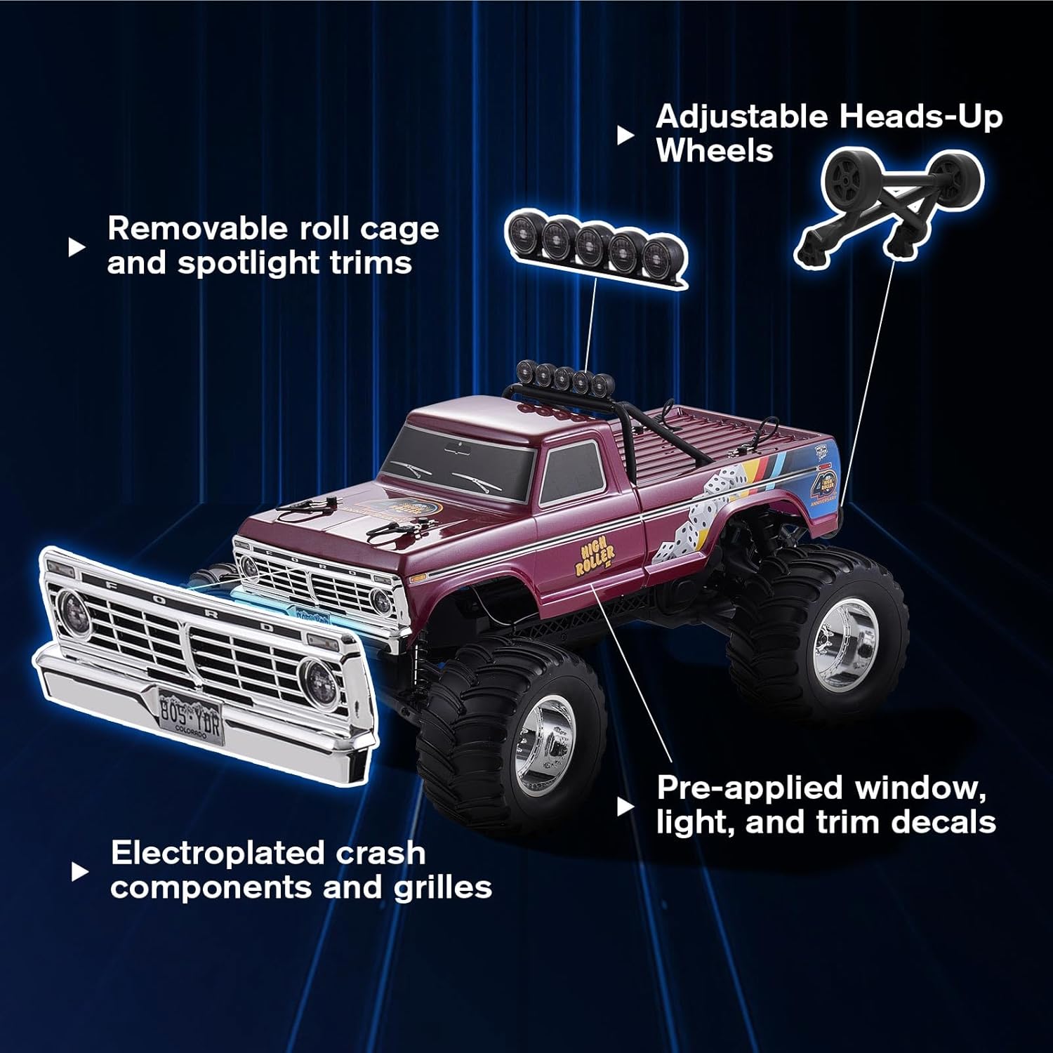 1/10 Maßstab Ford F-100 RC Mon – Rc Hobby Grade Crawler Bewertung und Preis