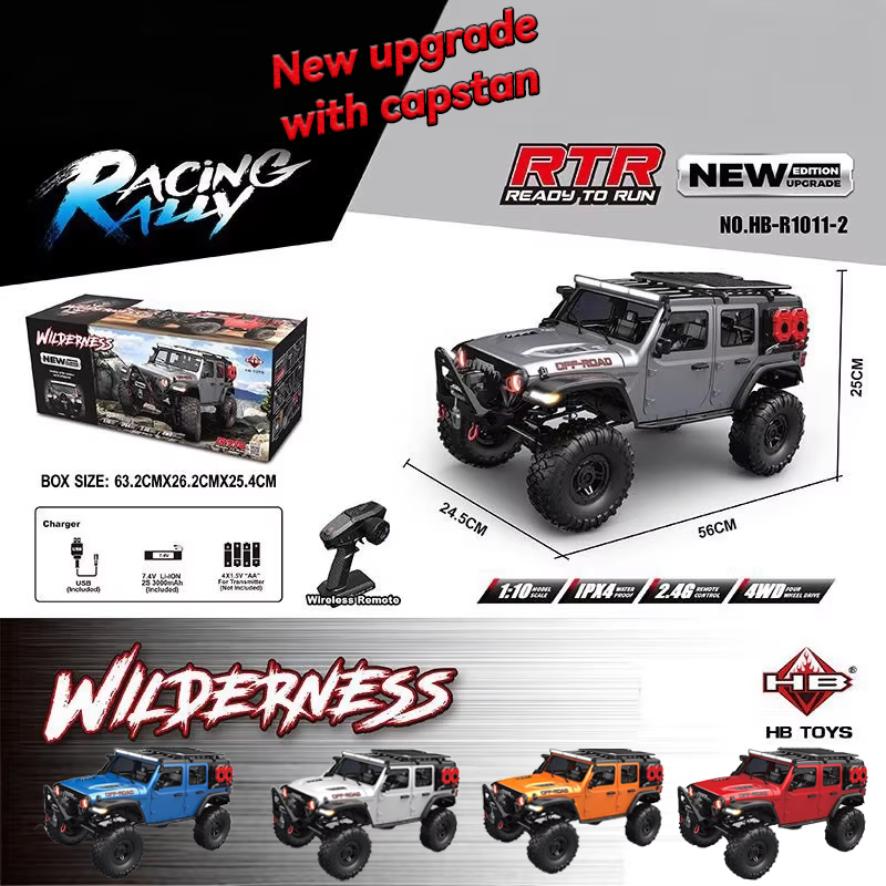 HB 1/10 4WD R1011 Neue verbess – Rc Hobby Pro Bewertung und Preis