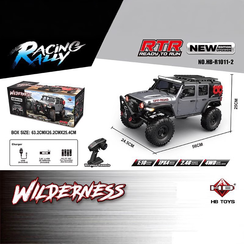HB 1/10 4WD R1011 Neue verbess – Rc Hobby Pro Bewertung und Preis