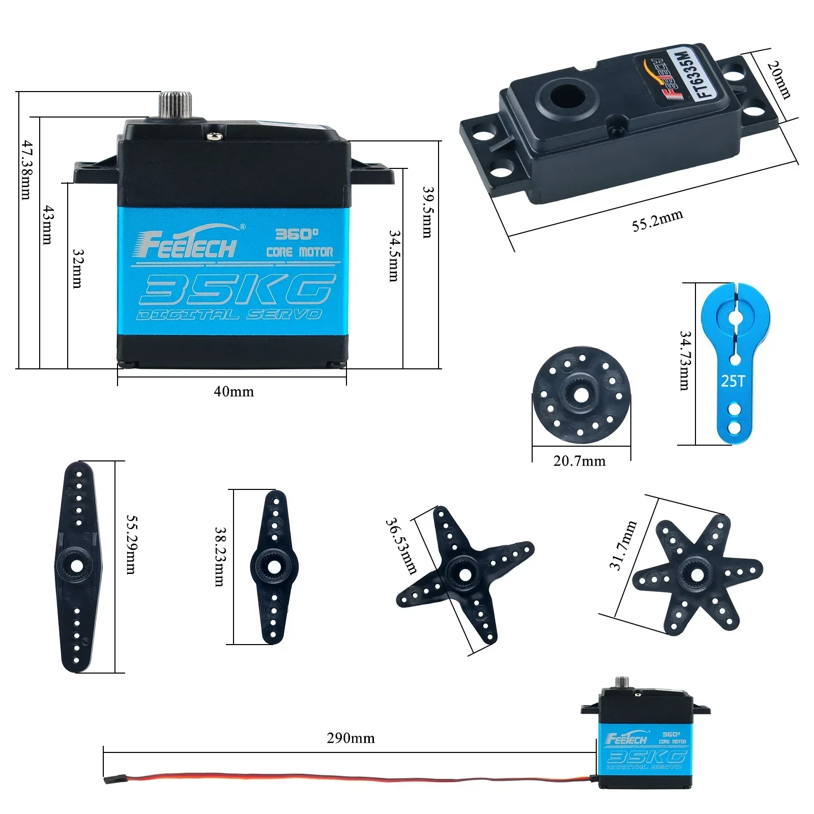 Feetech FT6335M Digital RC Ser – Rc Hobby Car Bewertung und Preis