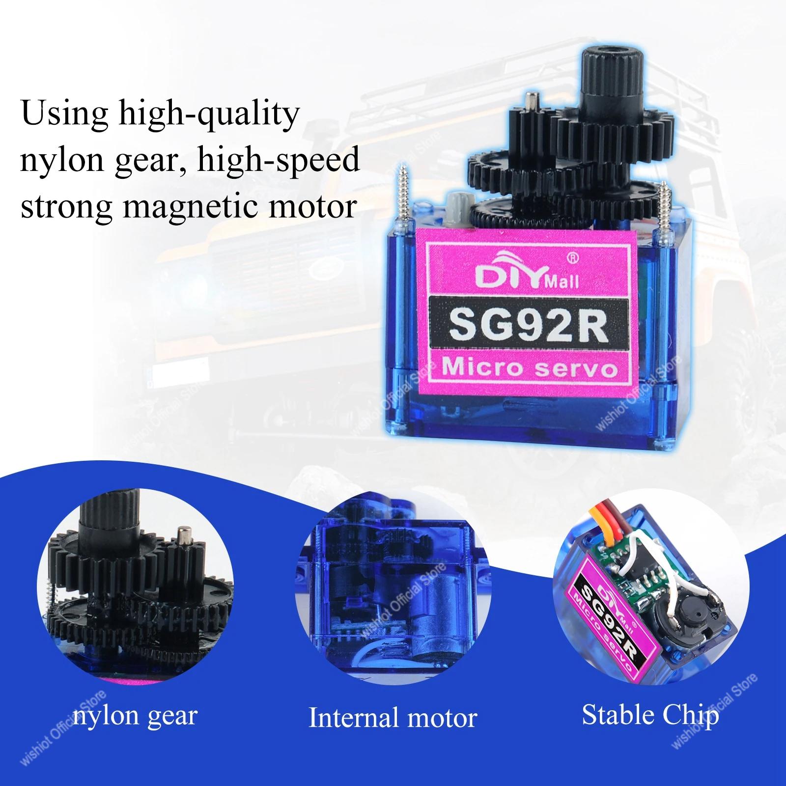 SG92R Micro-Servomotor, 4,8–6  – Rc Hobby Car Bewertung und Preis